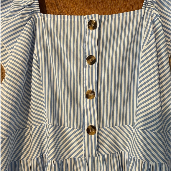 Striped Maxi Dress - Picture 2 of 4